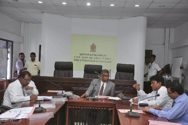 The first meeting of the cabinet subcommittee